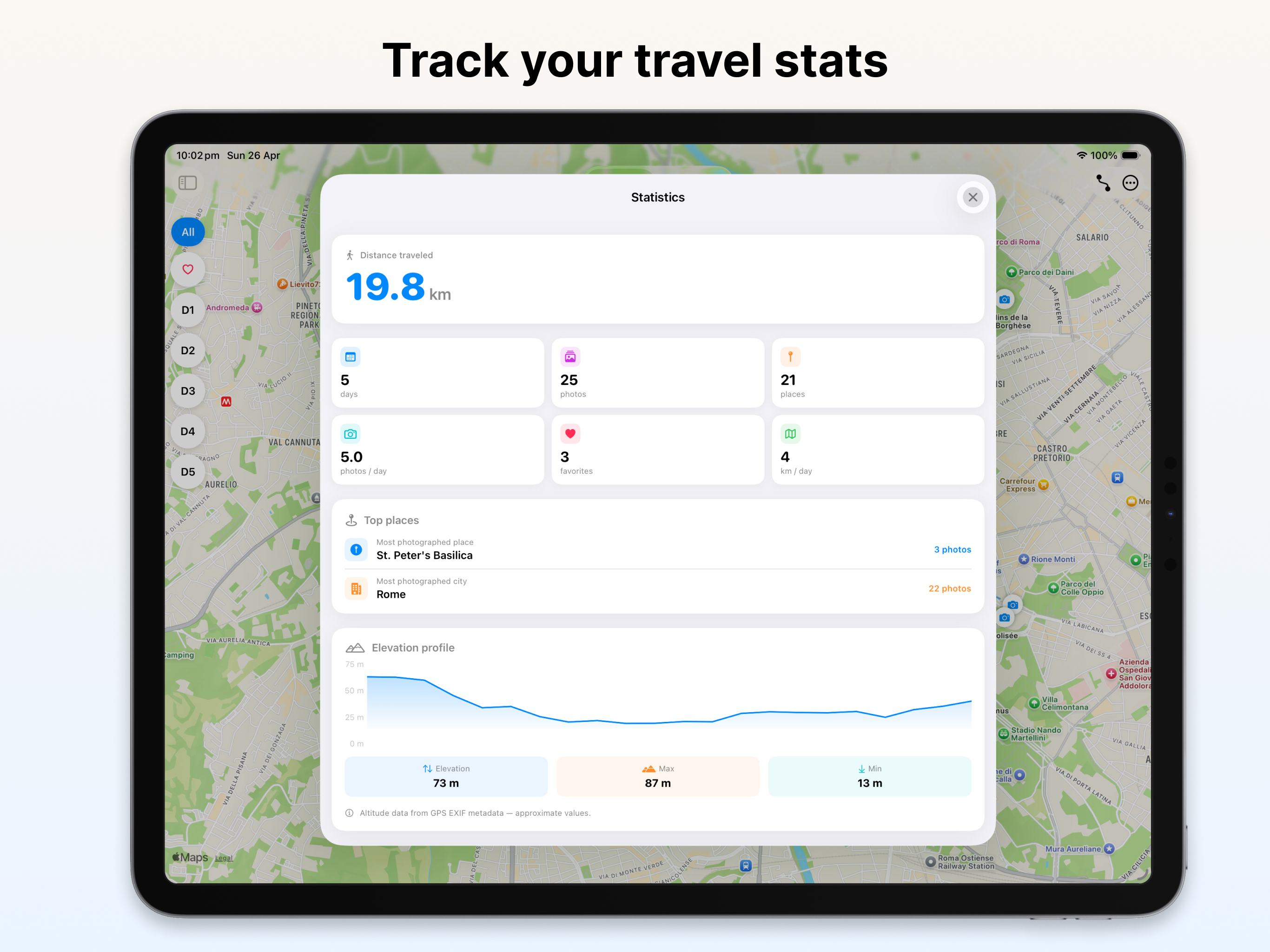PicTrip: Travel Photo Map