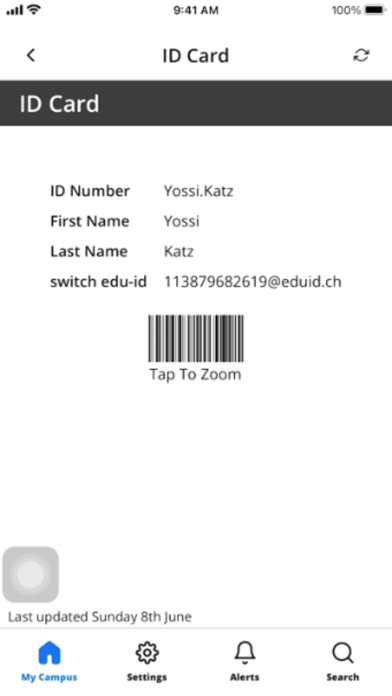 App screenshot