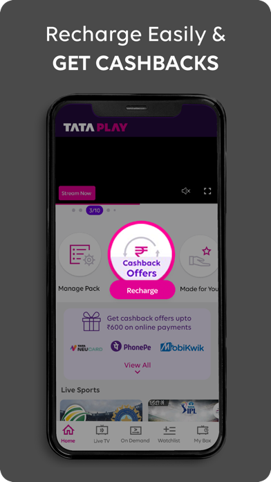 Screenshot #3 pour Tata Sky is now Tata Play