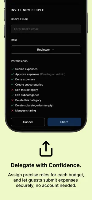 Keystone: Shared Budgets screenshot 4