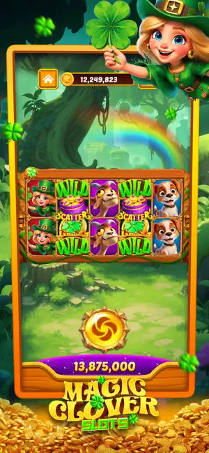 Magic Clover Slots screenshot 2