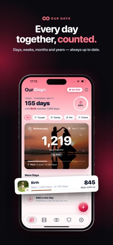 Our Days: Relationship App Screenshot 1 of 9