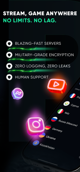 VPN ForceField - fast & secure Screenshot 2 of 6