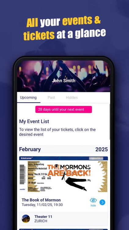 Ticketcorner - Event Tickets screenshot-3