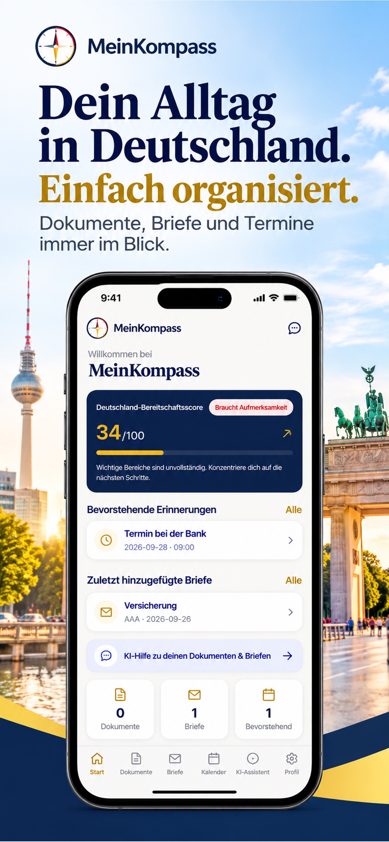 Screenshot 1 of MeinKompass