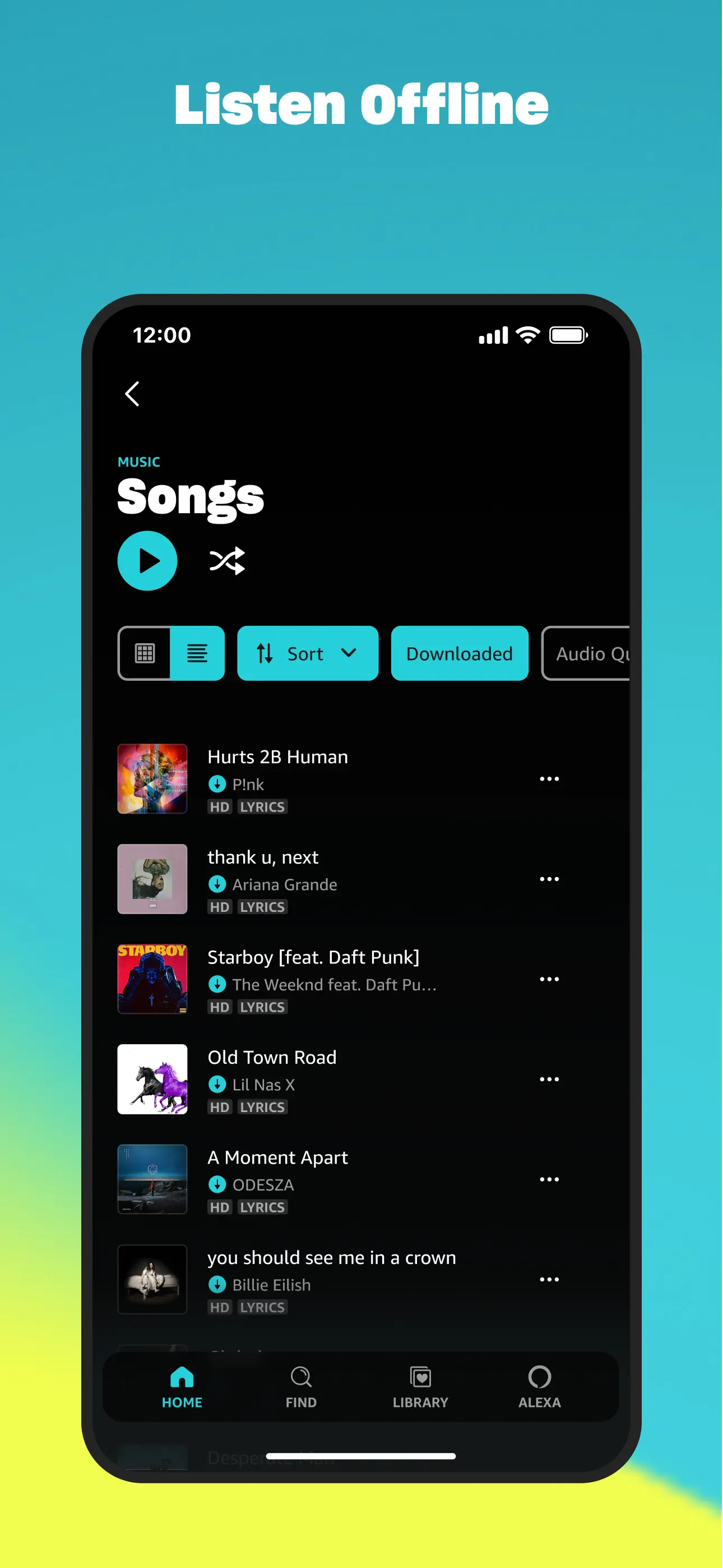 Amazon Music: Songs & Podcasts screenshot 6