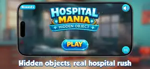 Hospital Mania Hidden Object screenshot 1