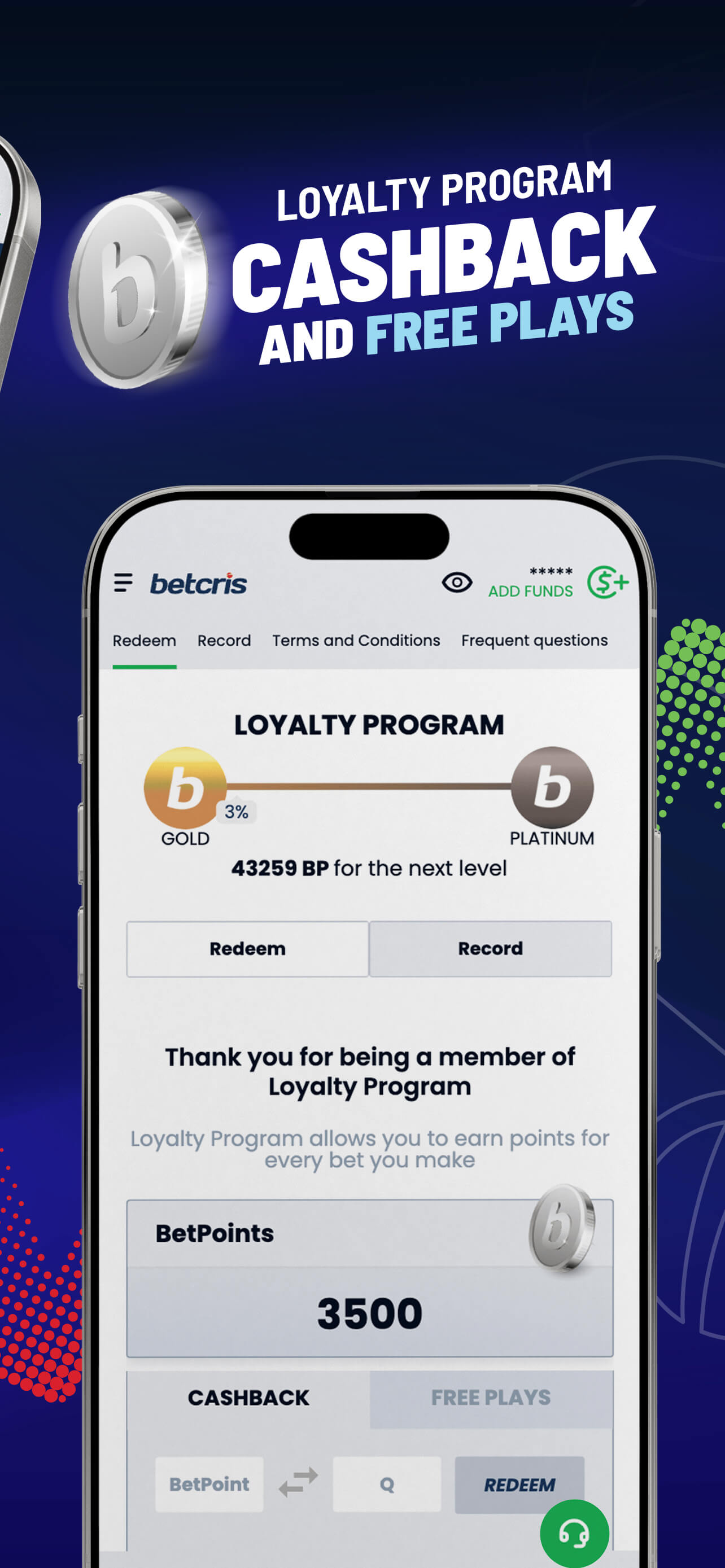 Betcris – Online Casino & Bets screenshot 3