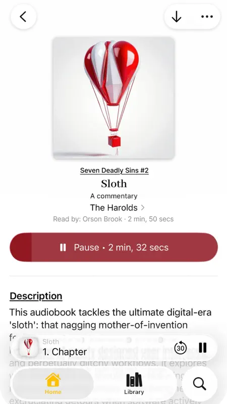 ShelfPlayer - Audio Book Shelf screenshot 1 of 9