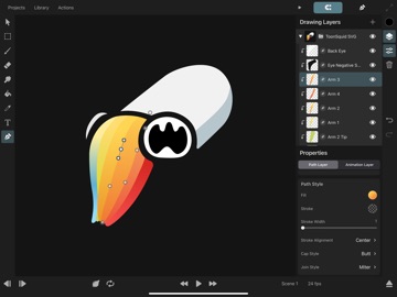 ToonSquid iPad screenshot