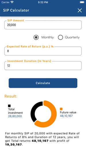 Finance Eye - Calculate IRR screenshot 4