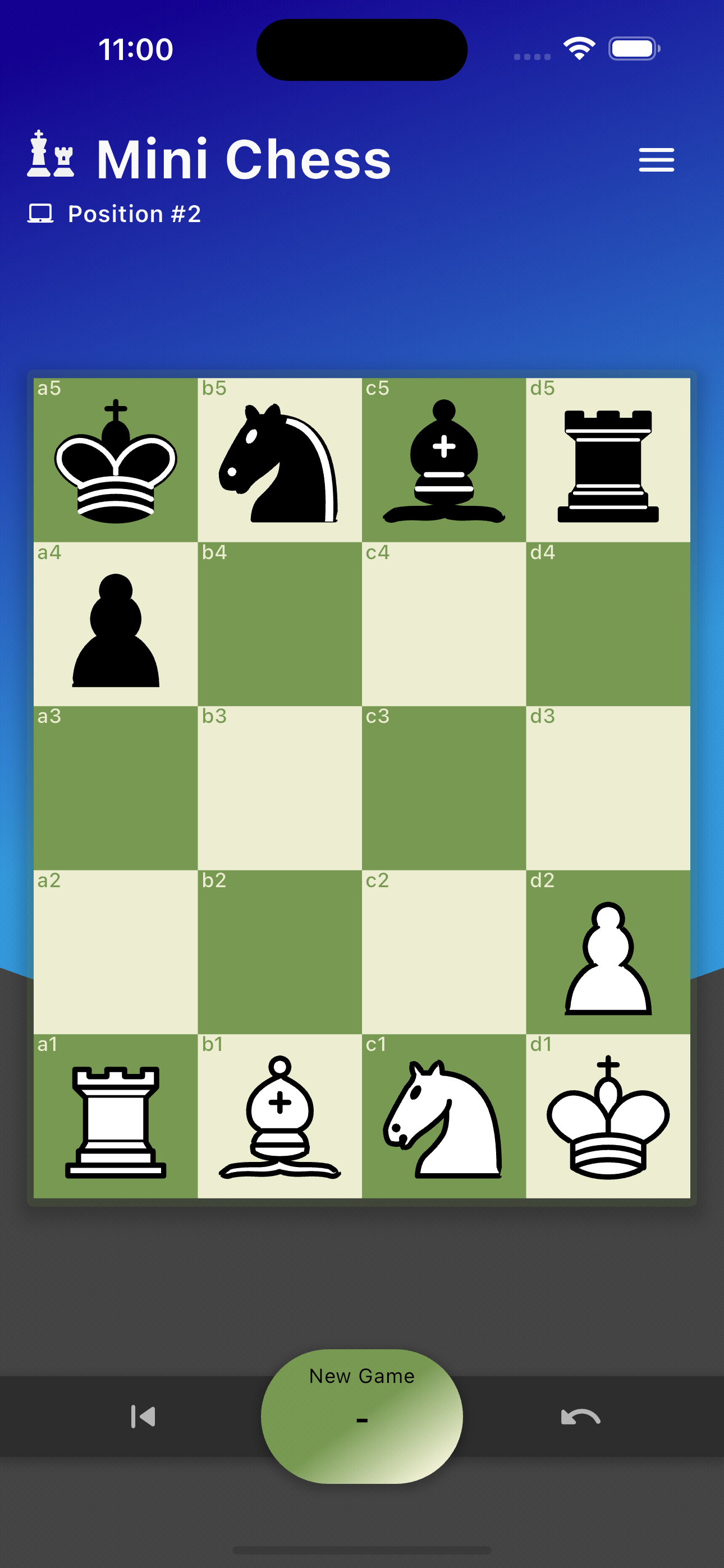 Mini Chess 5x4