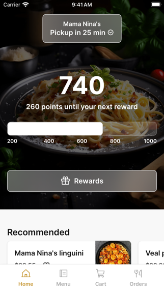 Mama Nina app screenshot