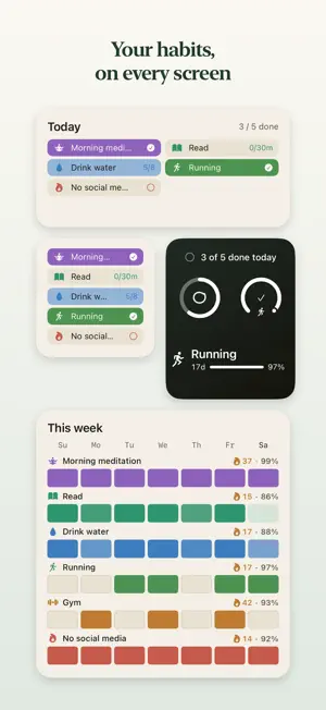 Kadō — Habit Tracker screenshot 3