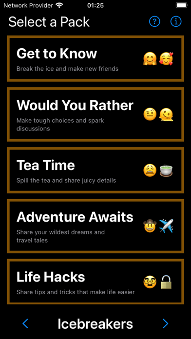 Talking Game Screenshot