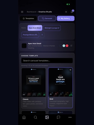 PhantomLeads iPad screenshot
