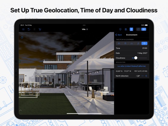 Live Home 3D - House Design iPad app afbeelding 8