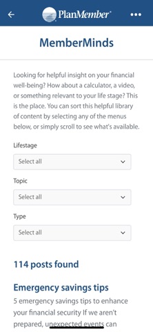 myPlanMember™ Screenshot 5 of 6
