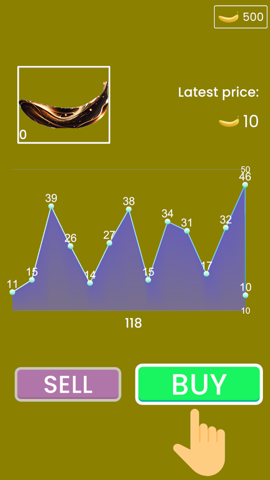 #2. Banana Clicker Trader (iOS) Bởi: Le Huy Hoang