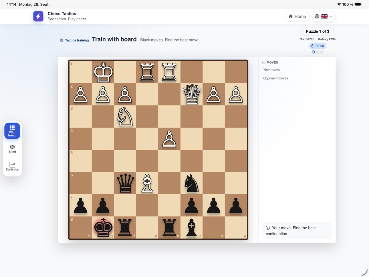 Screenshot 12 of Chess Tactics Trainer