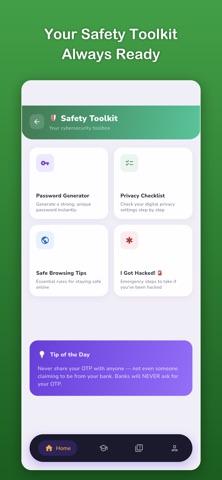 CyberSafe: Stay Safe Online screenshot