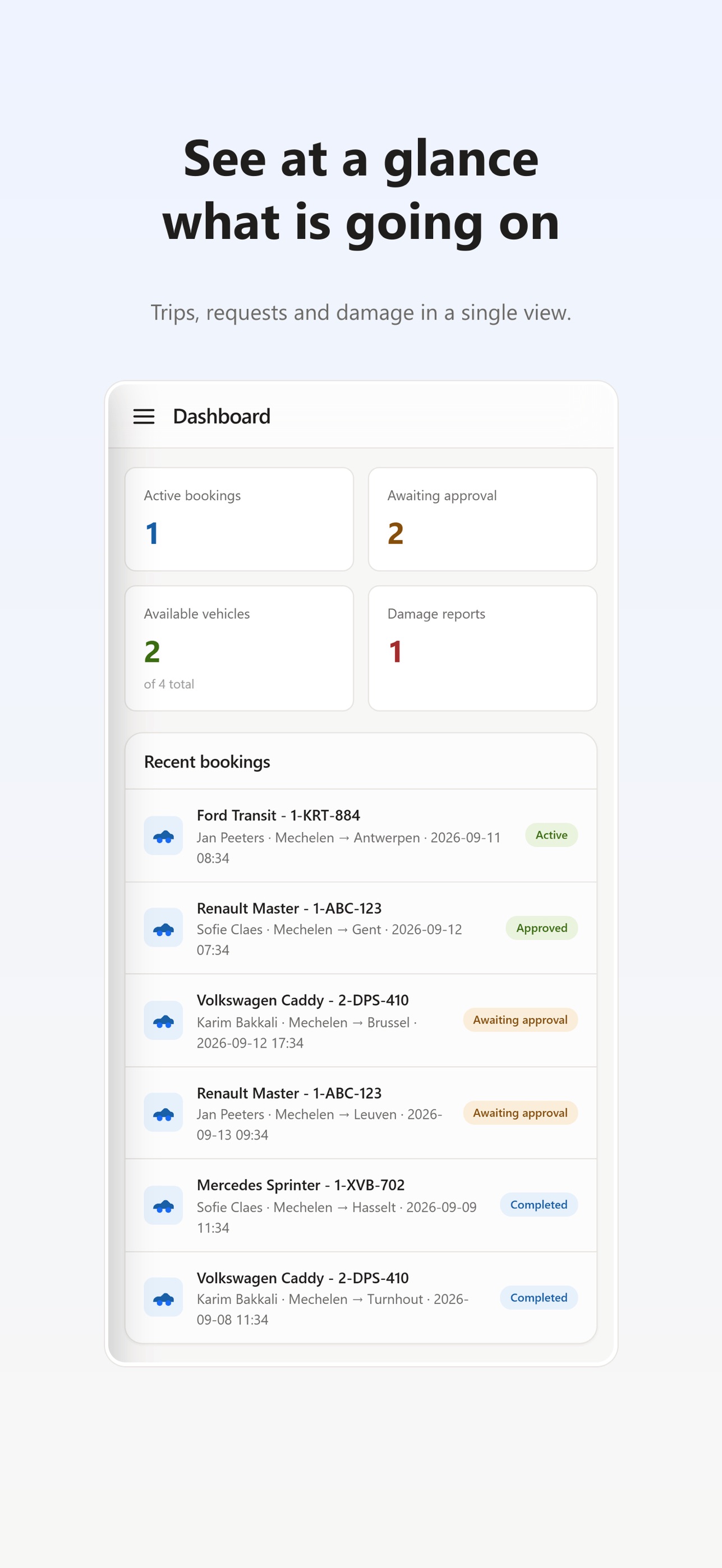 Screenshot 1 of FleetHub