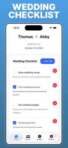 Wedding Planner - Budget Track screenshot