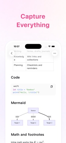 Bamboo: AI Markdown Notes screenshot