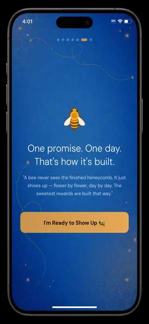 Show Up: Daily Promise screenshot 1