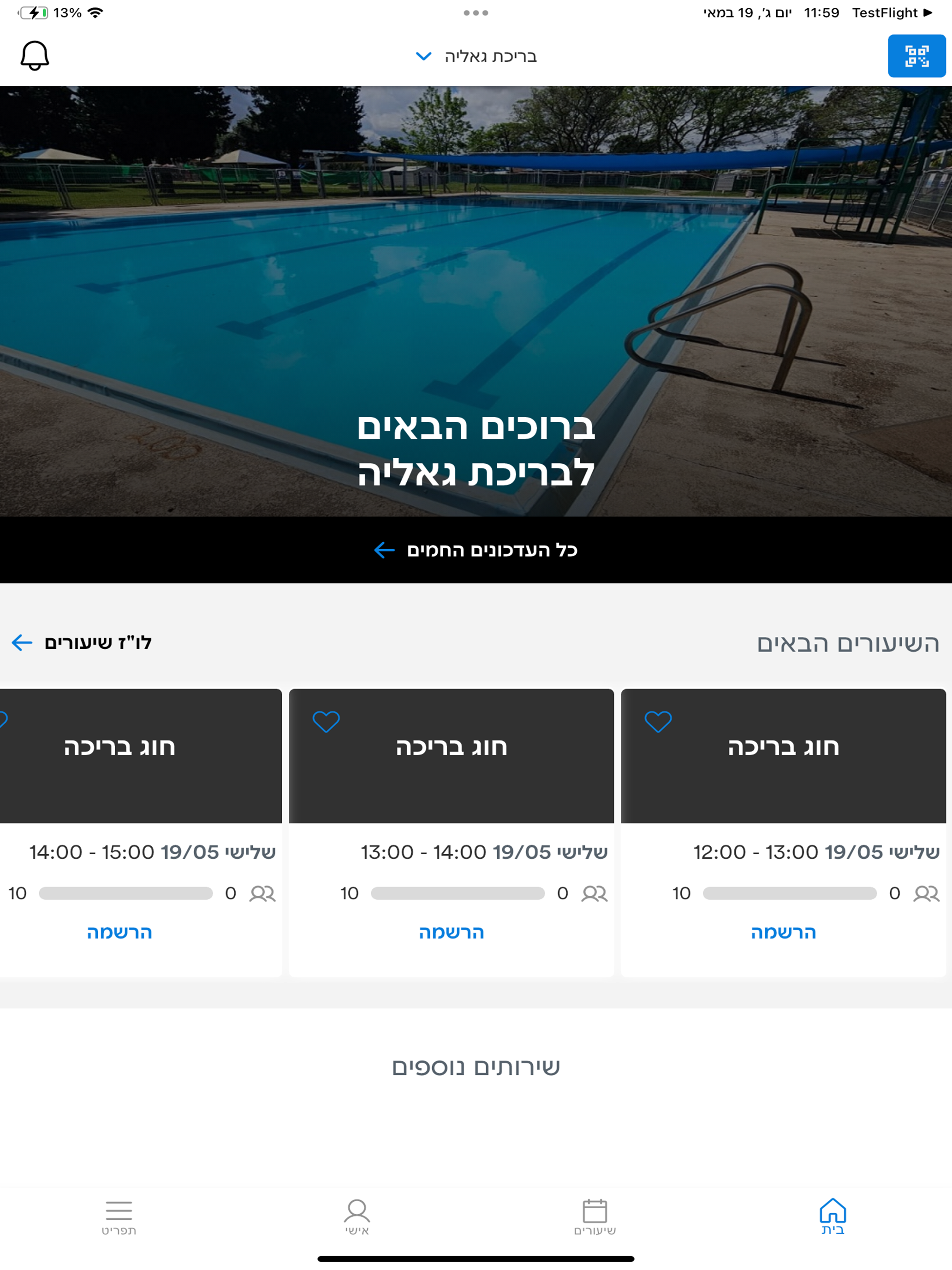 בריכת גאליה