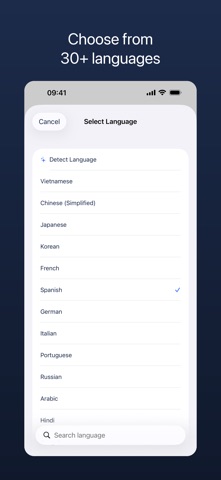 AI Conversation iPhone screenshot