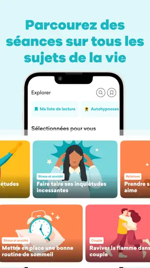 Capture d'écran de MindDay: Thérapie Et Bien-être sur iPhone 8