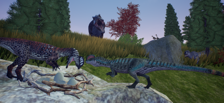 The Cursed Dinosaur Isle Games screenshot 1