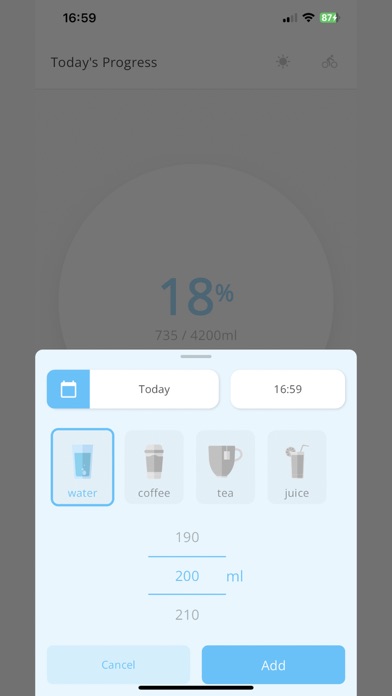 Screenshot #1 pour Drinkamount