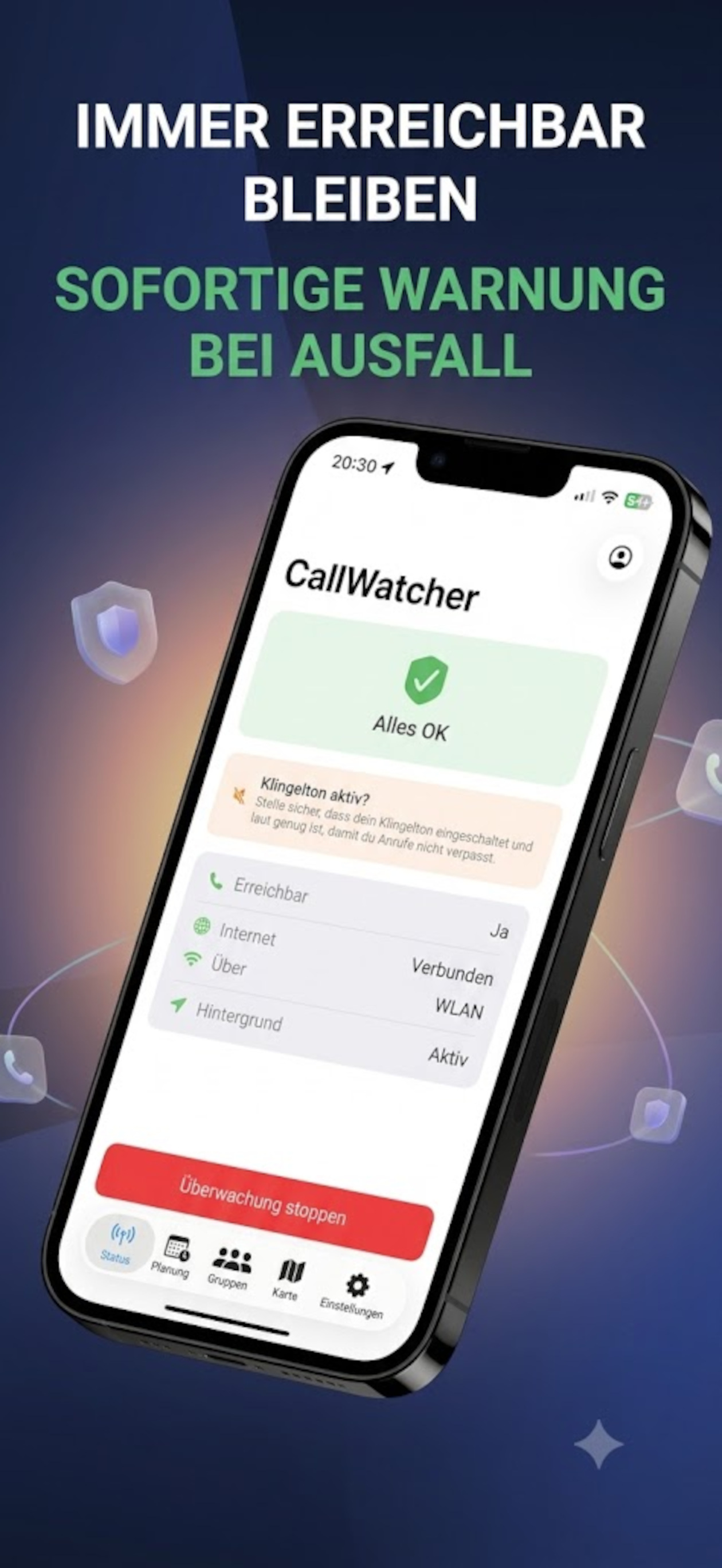 CallWatcher: Bereitschafts-App screenshot 3