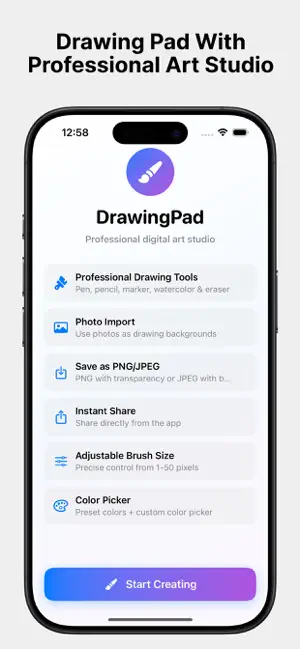 Drawing pad® iPhone screenshot 6