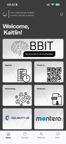 TOC Innovation Summit iPhone screenshot