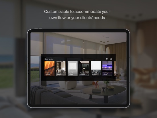 Lutron Luxury Experience iPad screenshot 9 - Lifestyle app