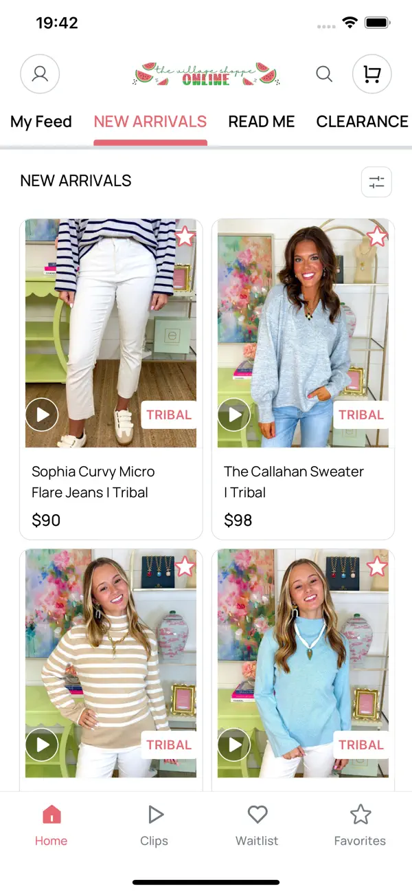 Screenshot #1 pour The Village Shoppe Online
