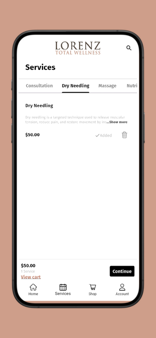 Lorenz Total Wellness - Mobile Screenshot 2 of 5