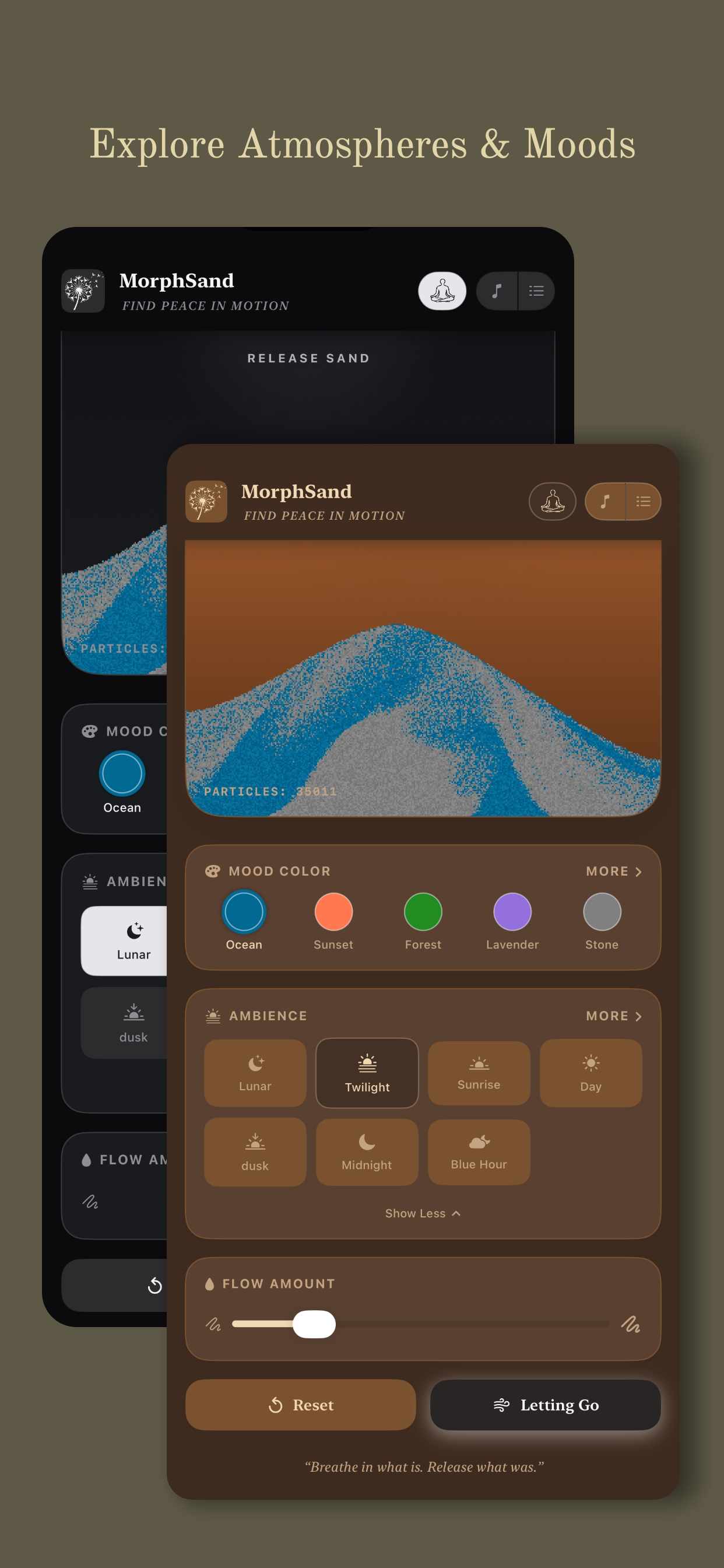 MorphSand: Breath Rituals