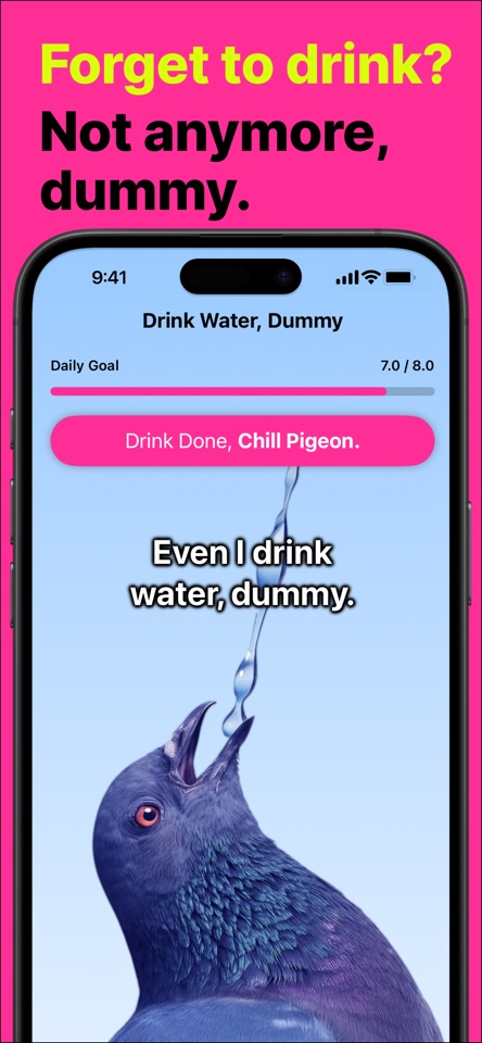Drink Water Dummy: H20 Tracker screenshot 1