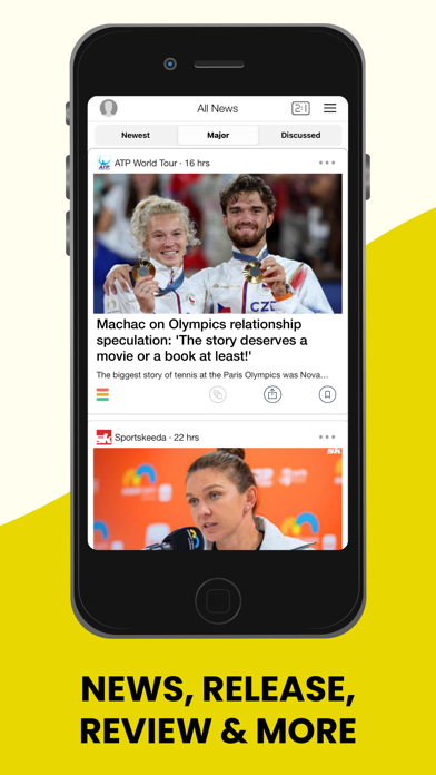 Screenshot #2 pour Tennis News, Scores & Results