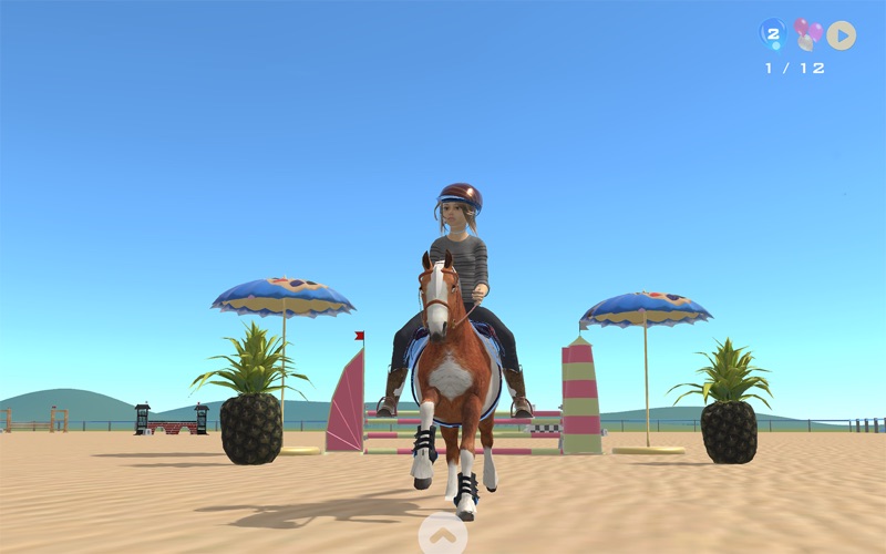 jumpy horse show jumping iphone screenshot 2