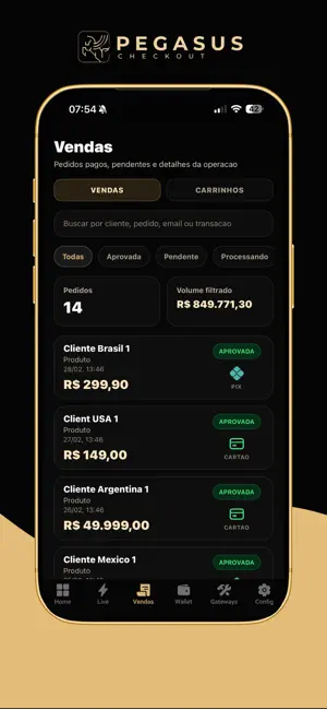 Pegasus Checkout screenshot 2