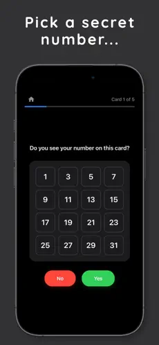 Magic Number Guesser screenshot