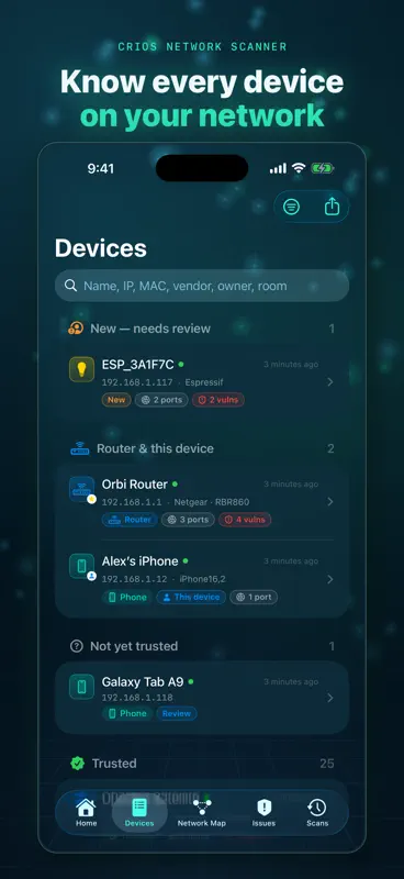 Crios: Network IP Port Scanner screenshot 3 of 10