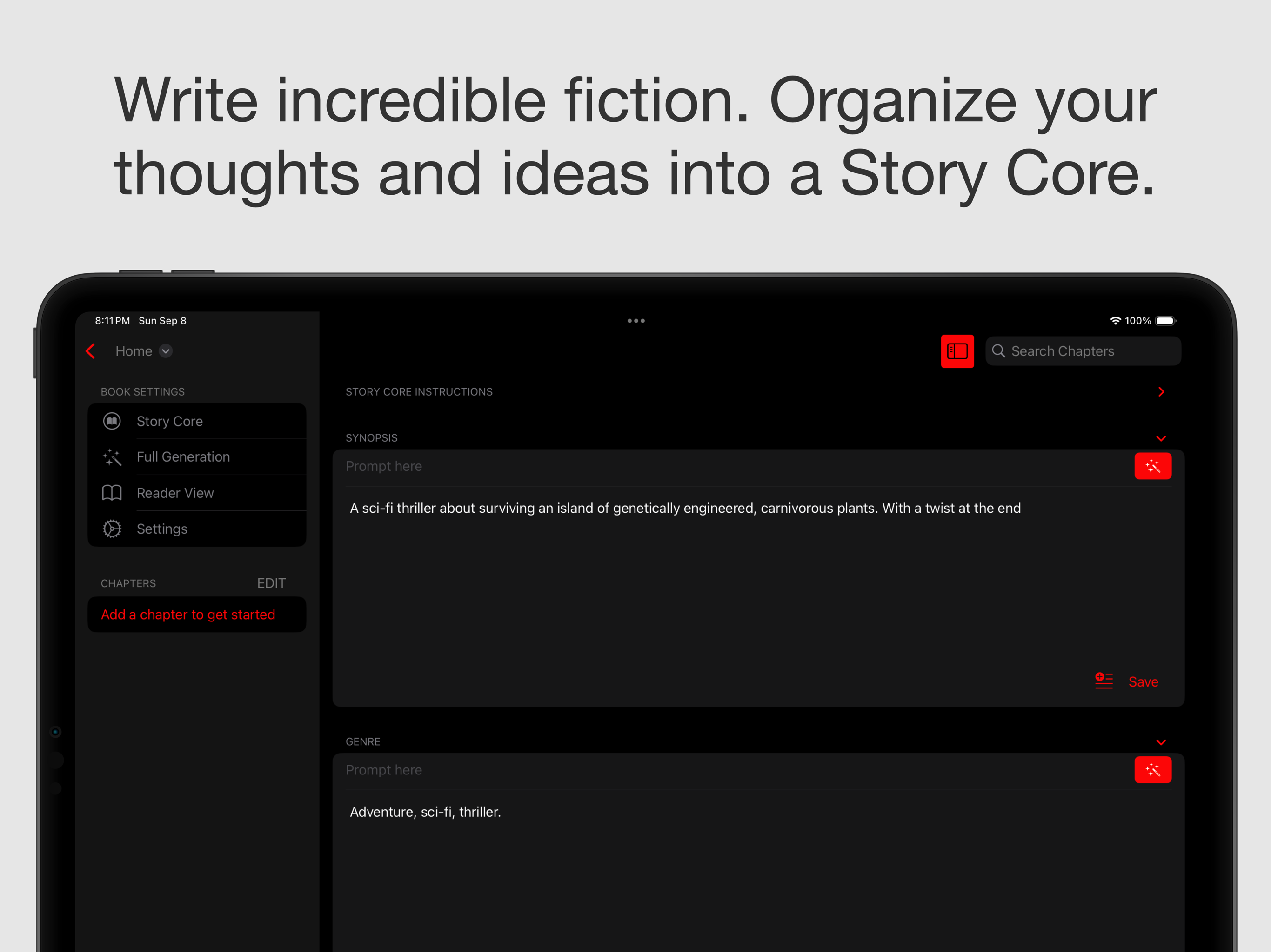 Novel Writing: Candlelight