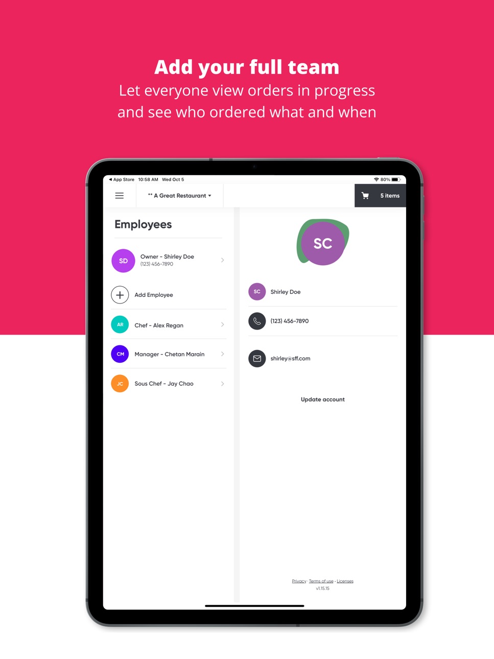 iPad screenshot
