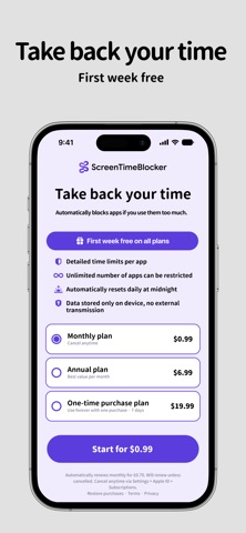 ScreenTimeBlocker Screenshot 1 of 4